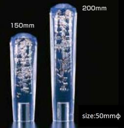 UV Crystal diamond-cut shift knob BUBBLE